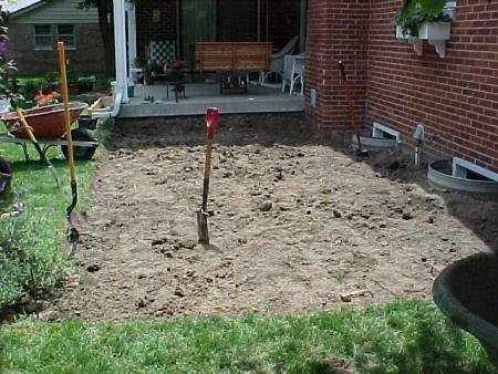 Before Pennsylvania Blue Flagstone Patio